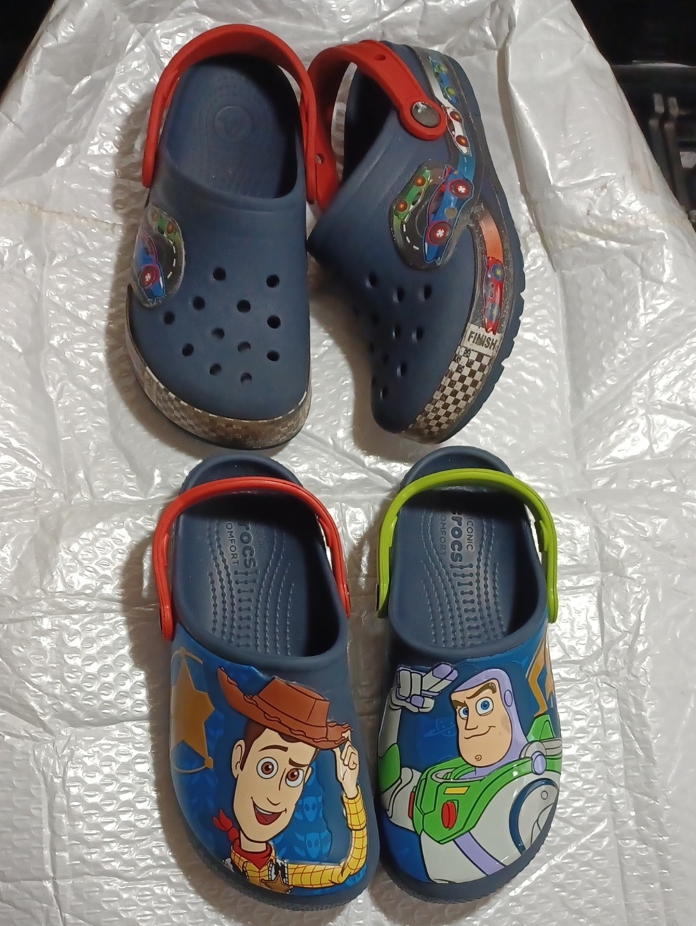 Bundle Of 2 Crocs For Kids Size J2